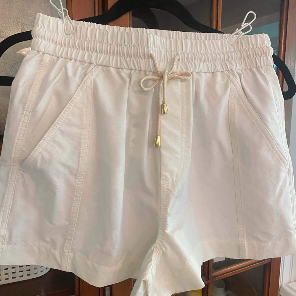 NWT white JCrew womens paddle shorts size XS